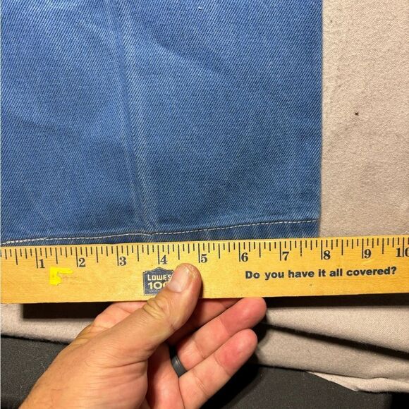 Levis 501 Straight Leg Button Fly Jeans Men's Size 38x30 Red Tab Western - Picture 6 of 7